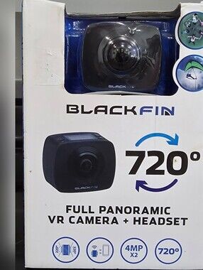 Blackfin Black 720° Full Panoramic VR Camera + Headset